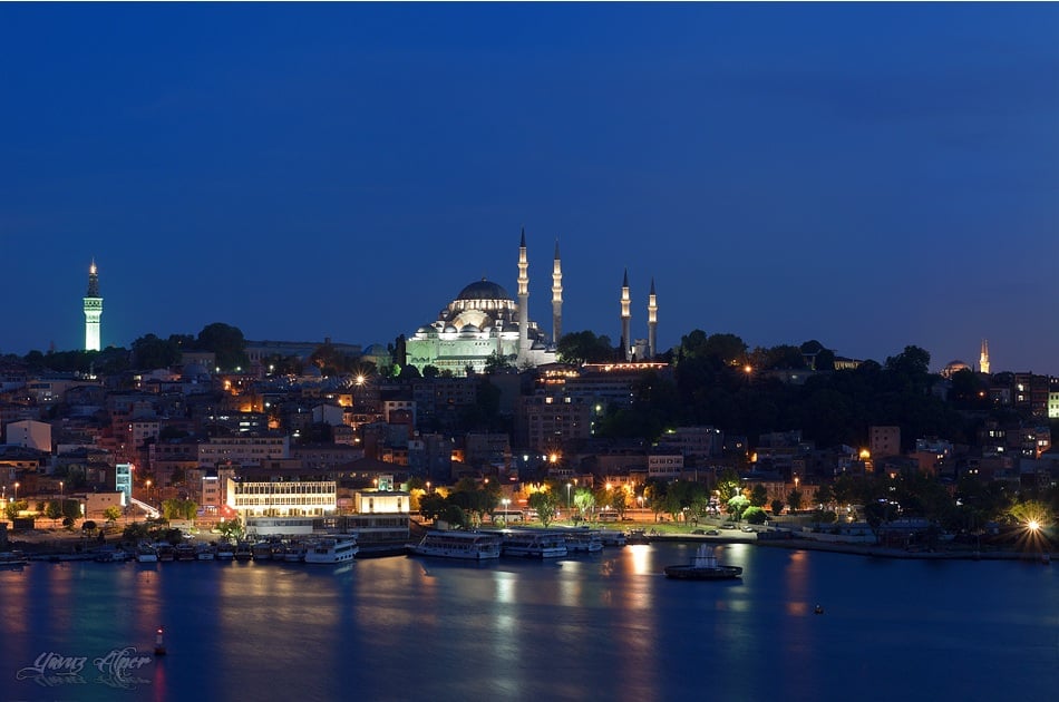 istanbul gece manzarası | Manzara Resimleri