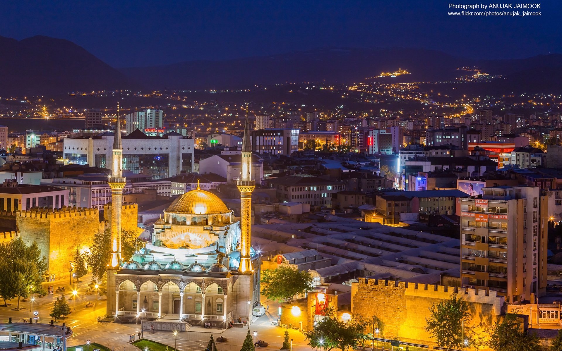 kayseri gece manzaraları Manzara Resimleri